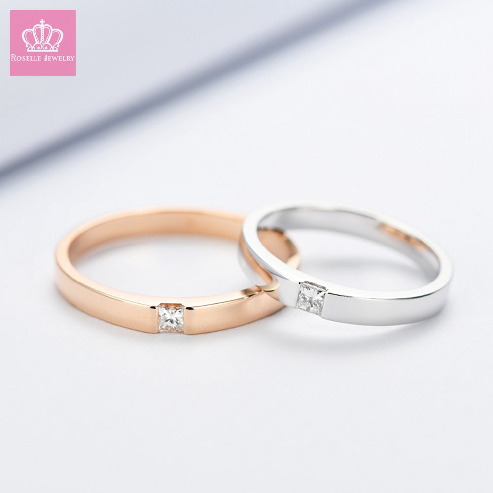 Charlisa™ Couple Wedding Rings - WM9 - Roselle Jewelry