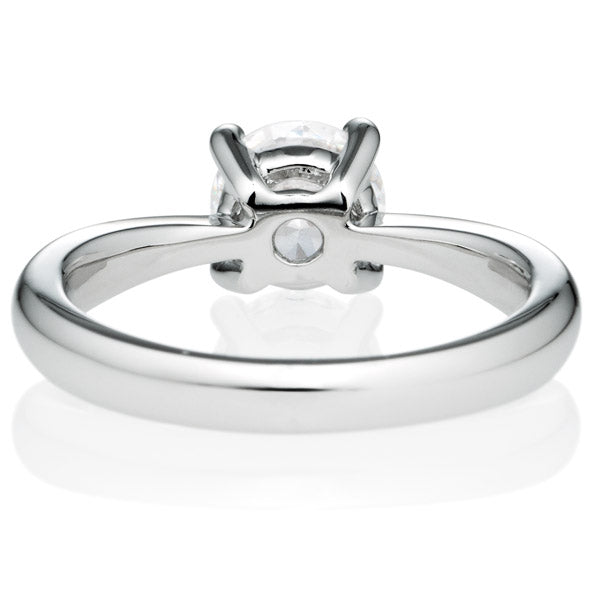 Four Prong Round Brilliant Engagement Ring [Setting Only] - EC022 - Roselle Jewelry