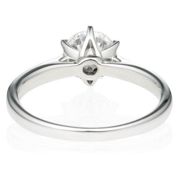Six Prong Round Brilliant Engagement Ring [Setting Only] - EC015 - Roselle Jewelry