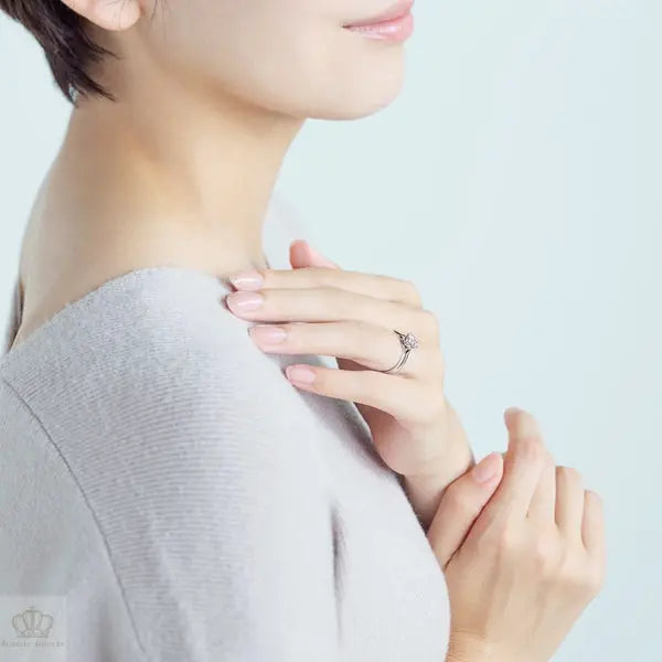 Six Prong Round Brilliant Engagement Ring [Setting Only] - EC018 - Roselle Jewelry