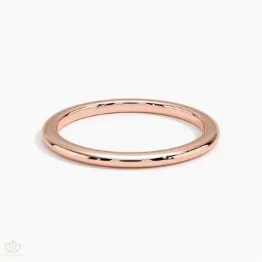 1.5mm Petite Comfort Fit Wedding Ring - WR001 - Roselle Jewelry