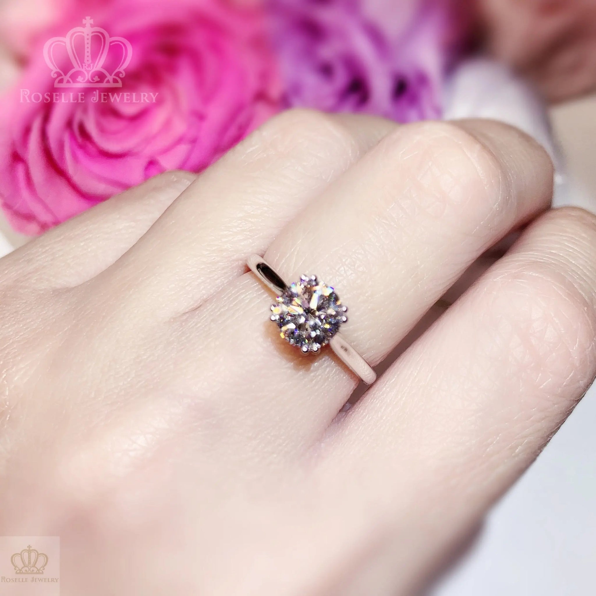 Vintage Side Stone Diamond Engagement Ring [Setting Only] - LGR040 CHARLISA™