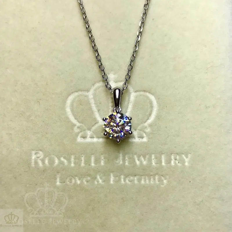 Six Prong Drop Pendants - C11 - Roselle Jewelry