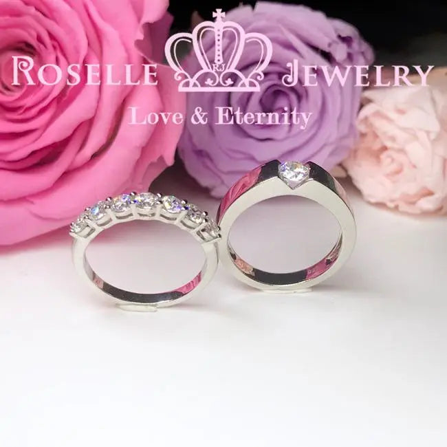 Classic Couple Ring - WM4 - Roselle Jewelry