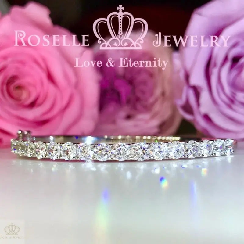 Fashion Half Eternity Bracelet - BG6 - Roselle Jewelry