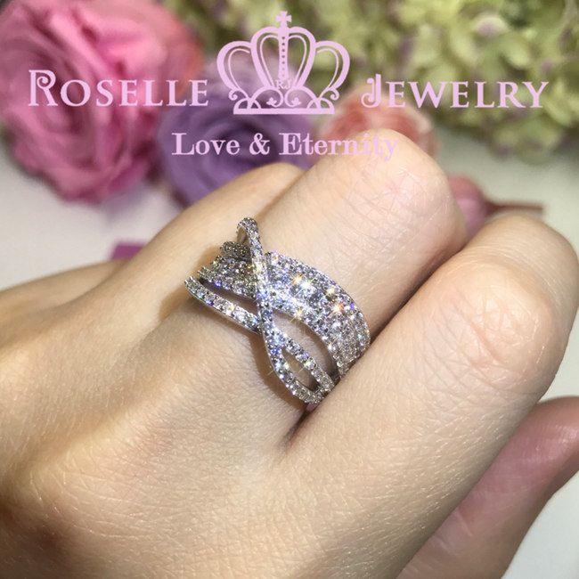 Twist Fashion Ring - BA17 - Roselle Jewelry