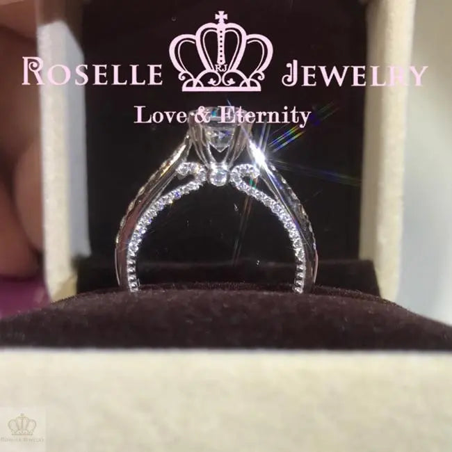 Vintage Engagement Ring - V0 - Roselle Jewelry