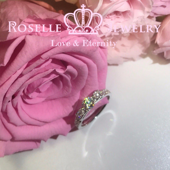 Fashion Bow Engagement Ring - TB1 - Roselle Jewelry