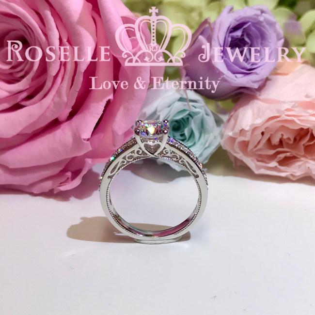 Vintage Engagement Ring - V25 - Roselle Jewelry