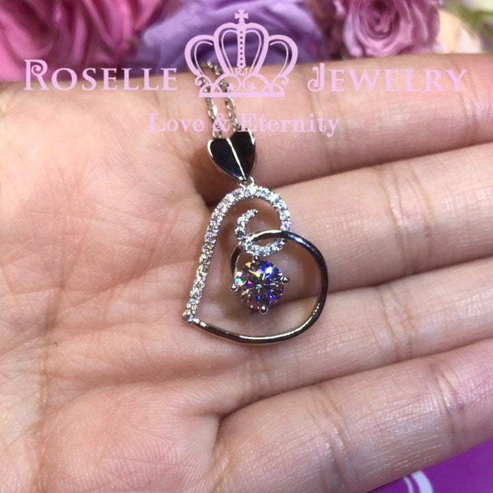 Heart Shape Drop Pendants - HC1 - Roselle Jewelry