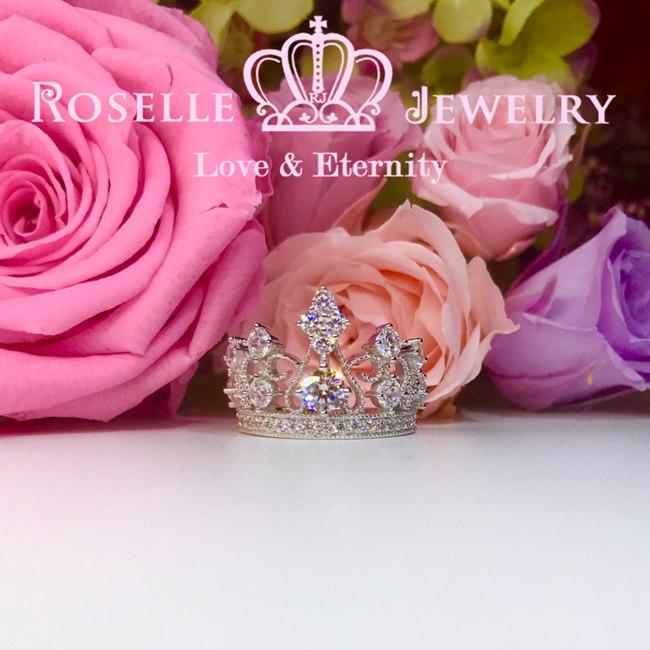Crown Fashion Ring - BA14 - Roselle Jewelry