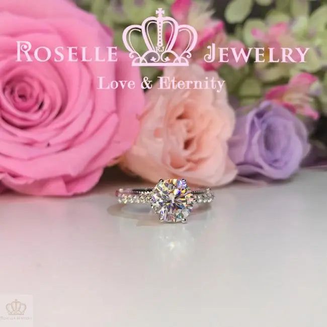 Vintage Engagement Ring - V3 - Roselle Jewelry