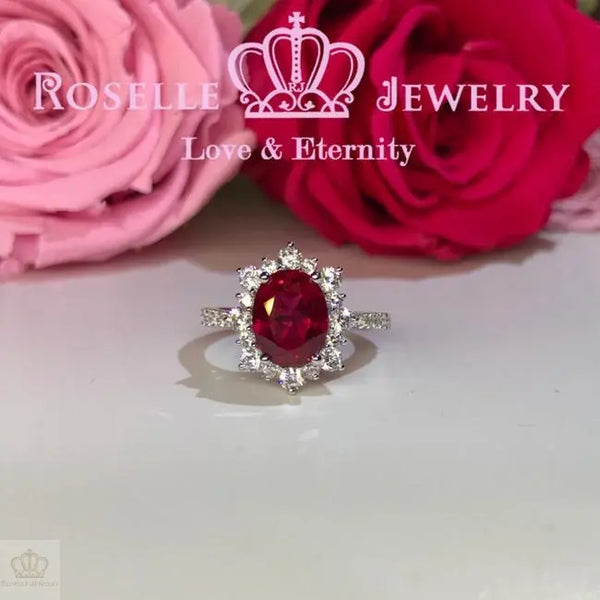 Lab Grown Ruby Engagement Rings – Roselle Jewelry